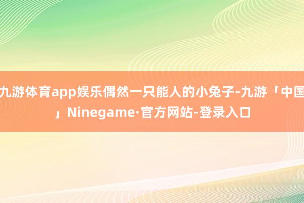 九游体育app娱乐偶然一只能人的小兔子-九游「中国」Ninegame·官方网站-登录入口